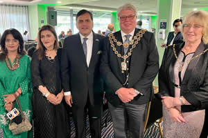 High Commissioner, Dr. Mohammad Faisal visited Birmingham to attend important community events