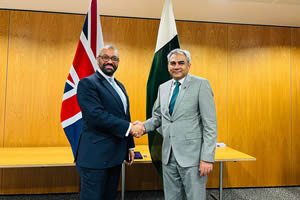 Minister for Interior, Syed Mohsin Raza Naqvi and Home Secretary of UK